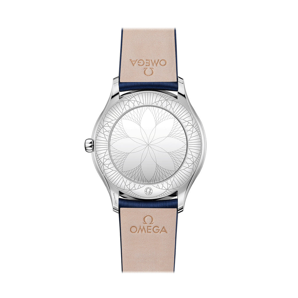 OMEGA De Ville Trésor Quartz 36mm with Blue Strap