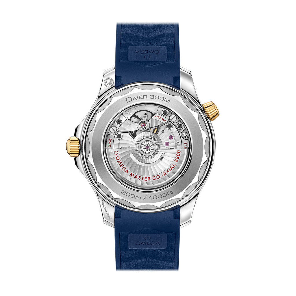OMEGA Seamaster Diver 300m Co-Axial Master Chronometer 42mm with Rubber Strap
