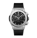Hublot Classic Fusion Chronograph Titanium, 45mm with Black Rubber Strap