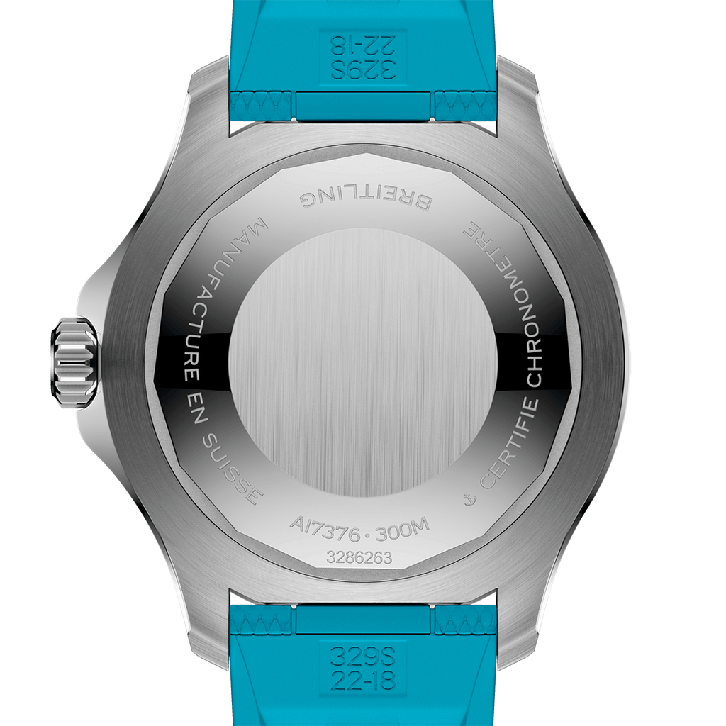 Breitling Superocean Automatic 44 Watch with Turquoise Dial