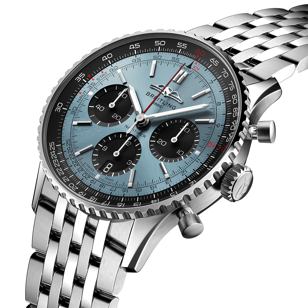 Breitling Navitimer B01 Chronograph 41 Watch with Ice Blue Dial