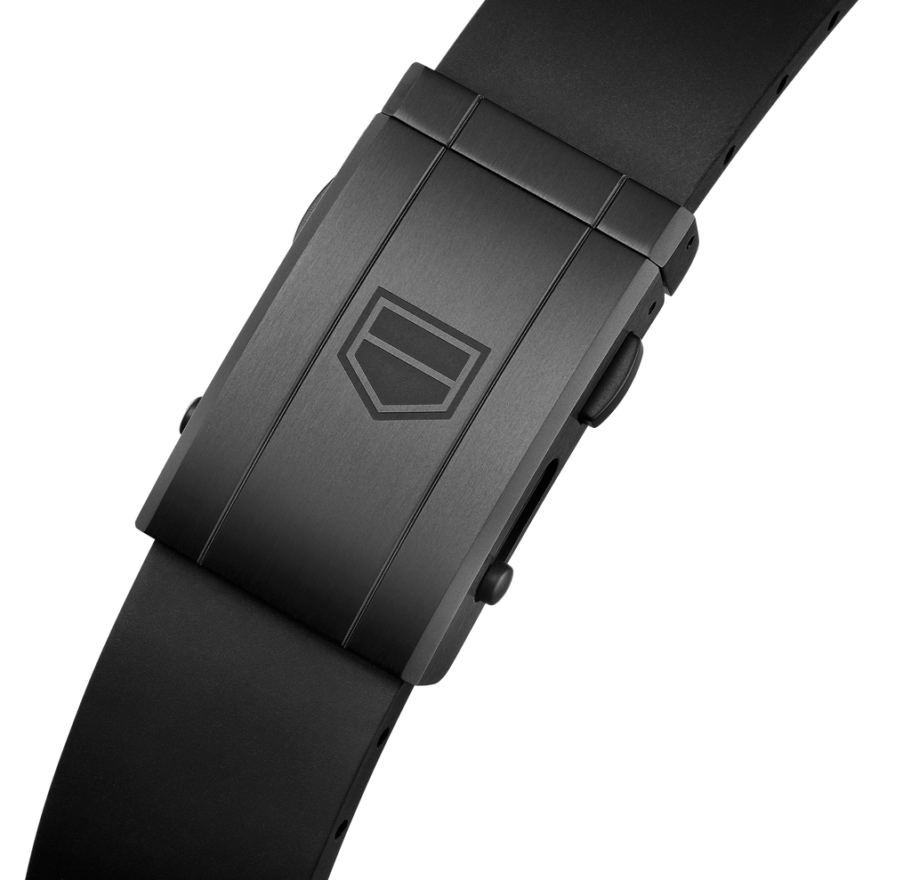 TAG Heuer Carrera Chronograph Extreme Sport Watch with Black Rubber Strap
