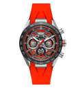 TAG Heuer Carrera Chronograph Extreme Sport Watch with Orange Rubber Strap