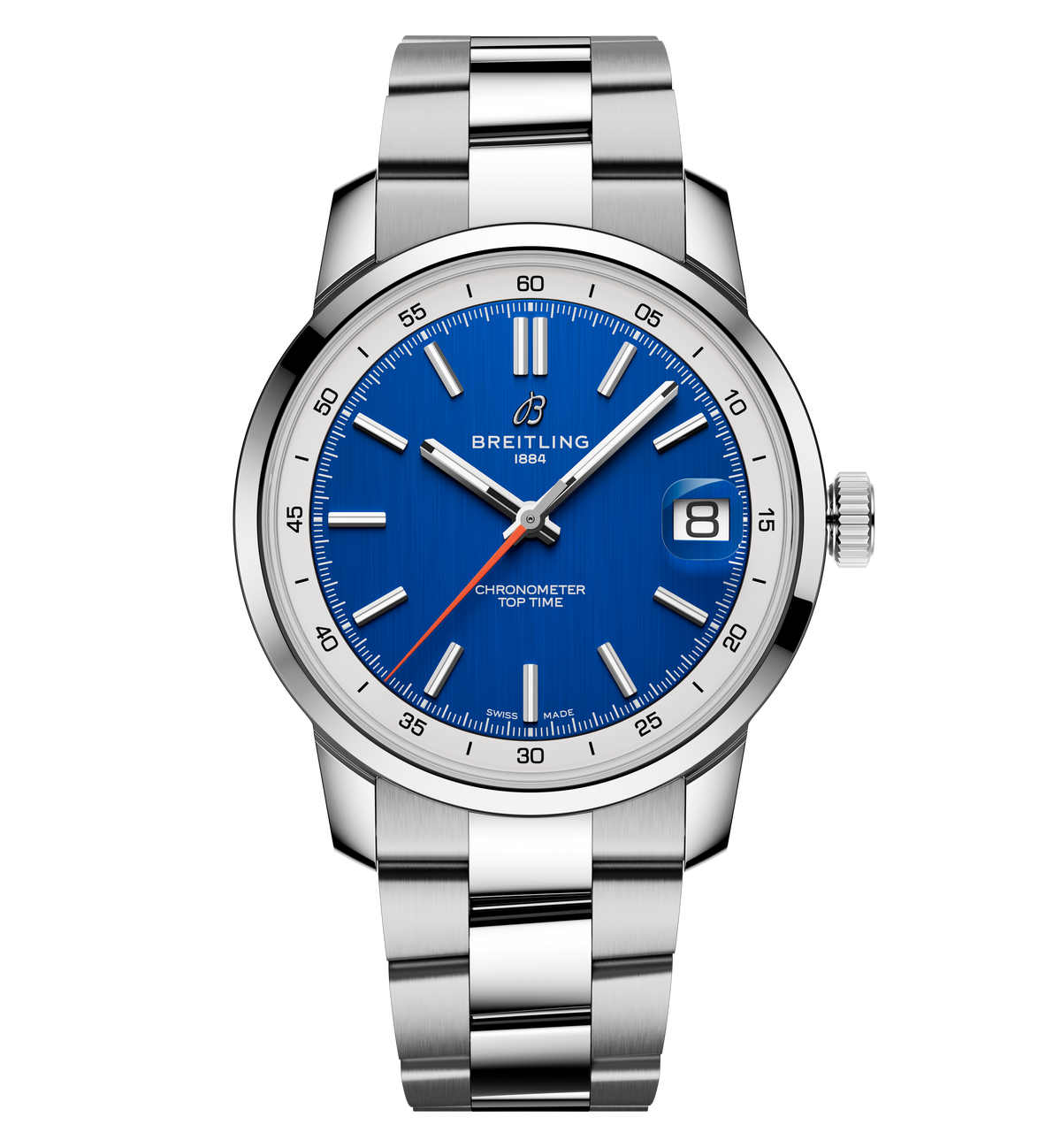 Breitling Top Time B31 38mm Watch with Blue Dial