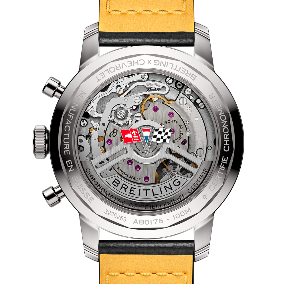 Breitling Top Time B01 Chevrolet Corvette 41mm Watch with Red Dial
