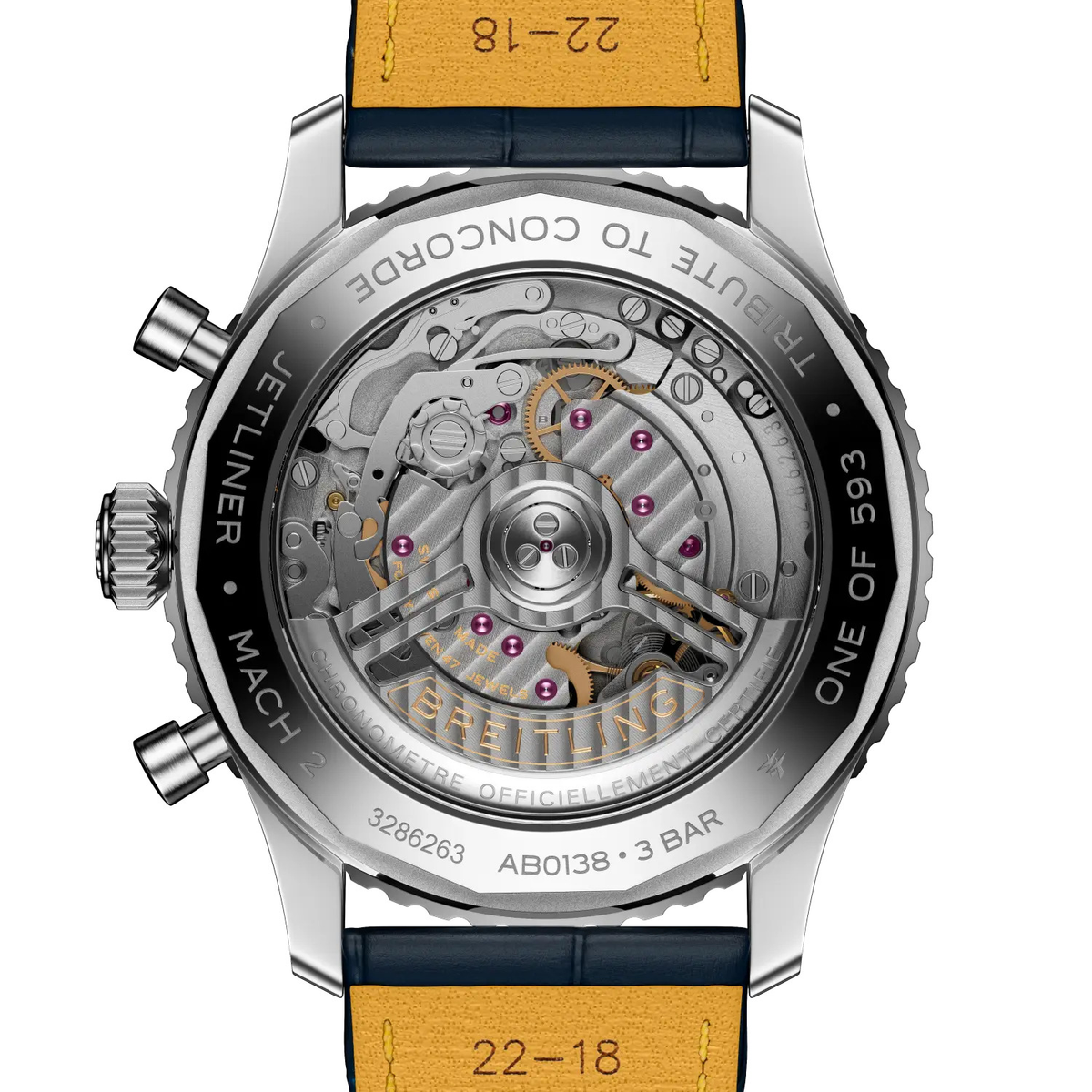 Breitling Navitimer B01 Chronograph 43 Watch, Tribute to Concorde