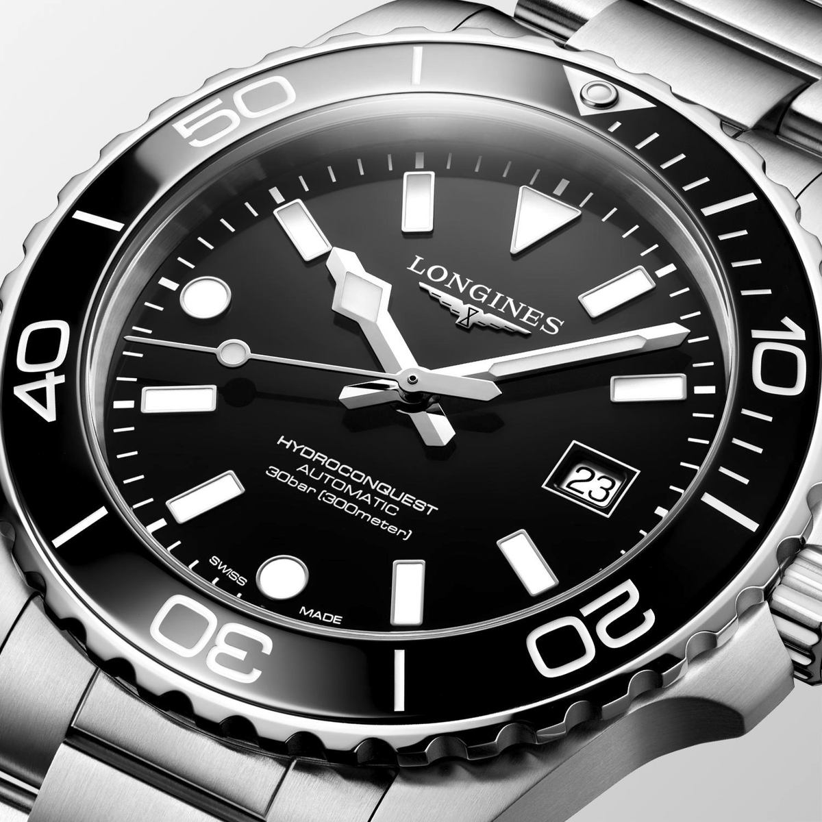 Longines Hydroconquest 42mm with Black Dial
