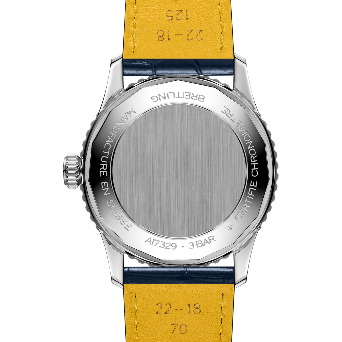 Breitling Navitimer Automatic 41 Watch with Navy Leather Strap