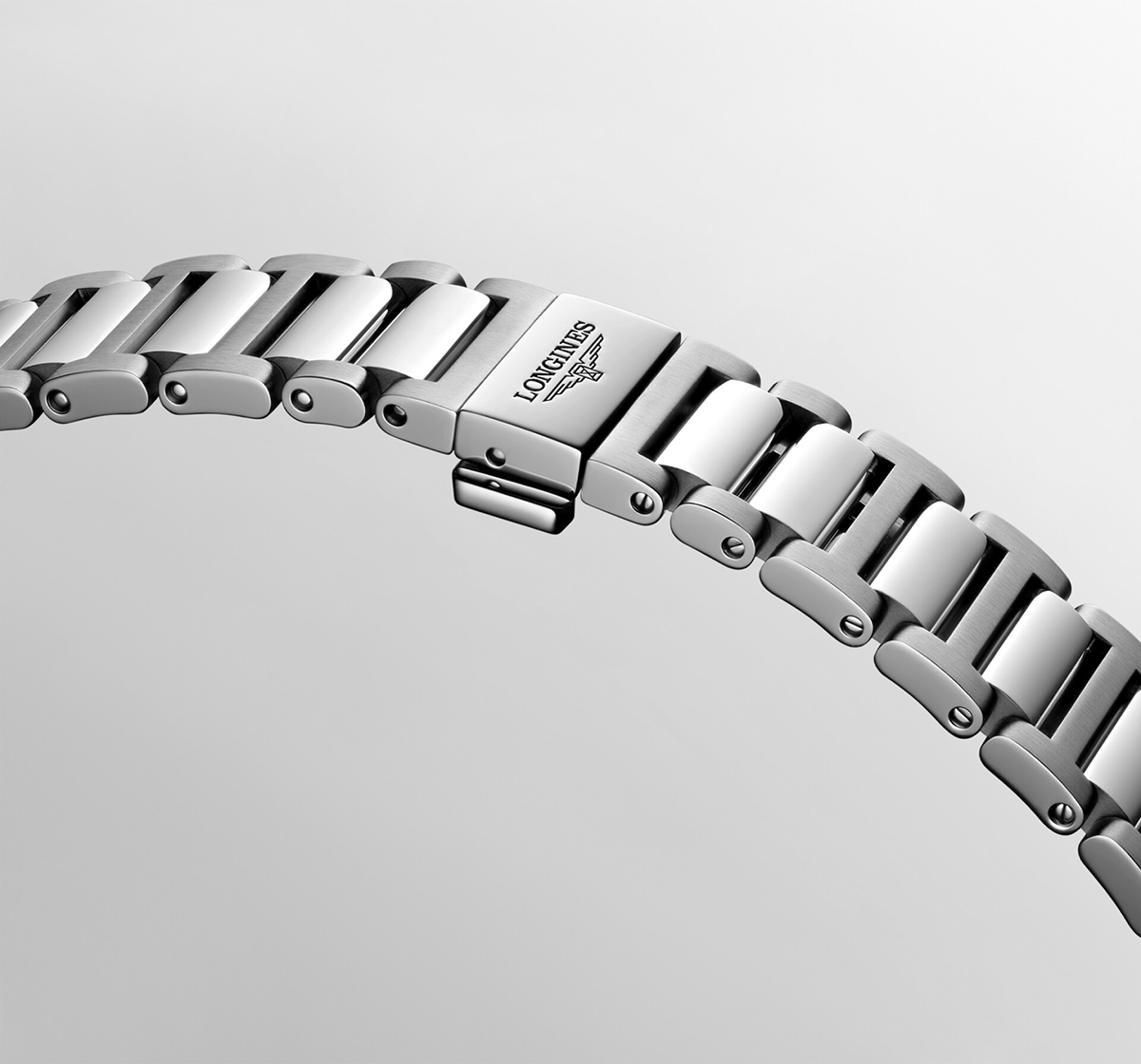 Longines Conquest 34mm Watch with Purple Dial