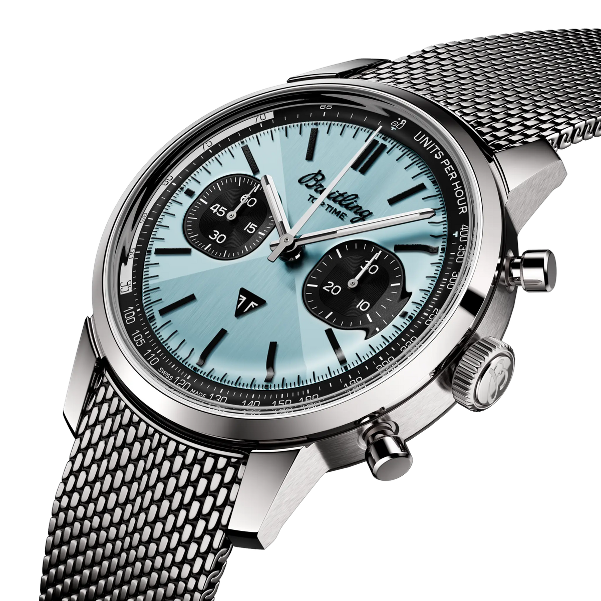 Breitling Top Time B01 Triumph 41 Watch with Stainless Steel Bracelet