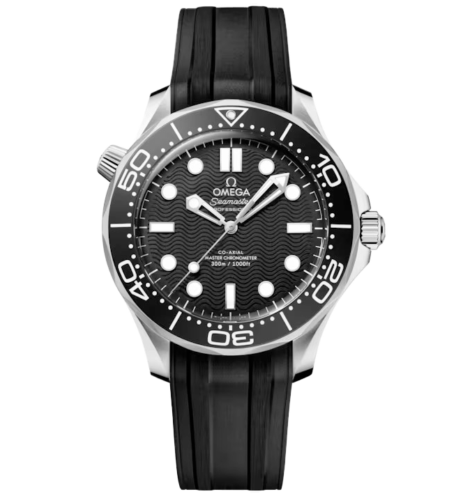 OMEGA Seamaster Diver 300m, 42mm with Rubber Strap