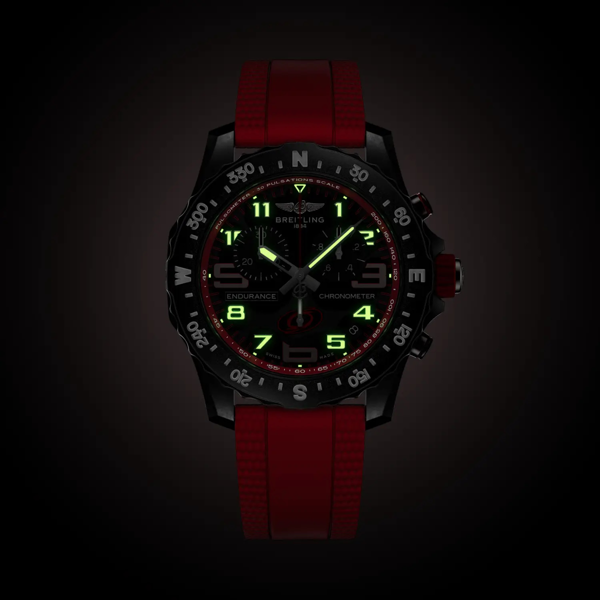 Breitling Professional Endurance Pro 44 Carolina Hurricanes Edition
