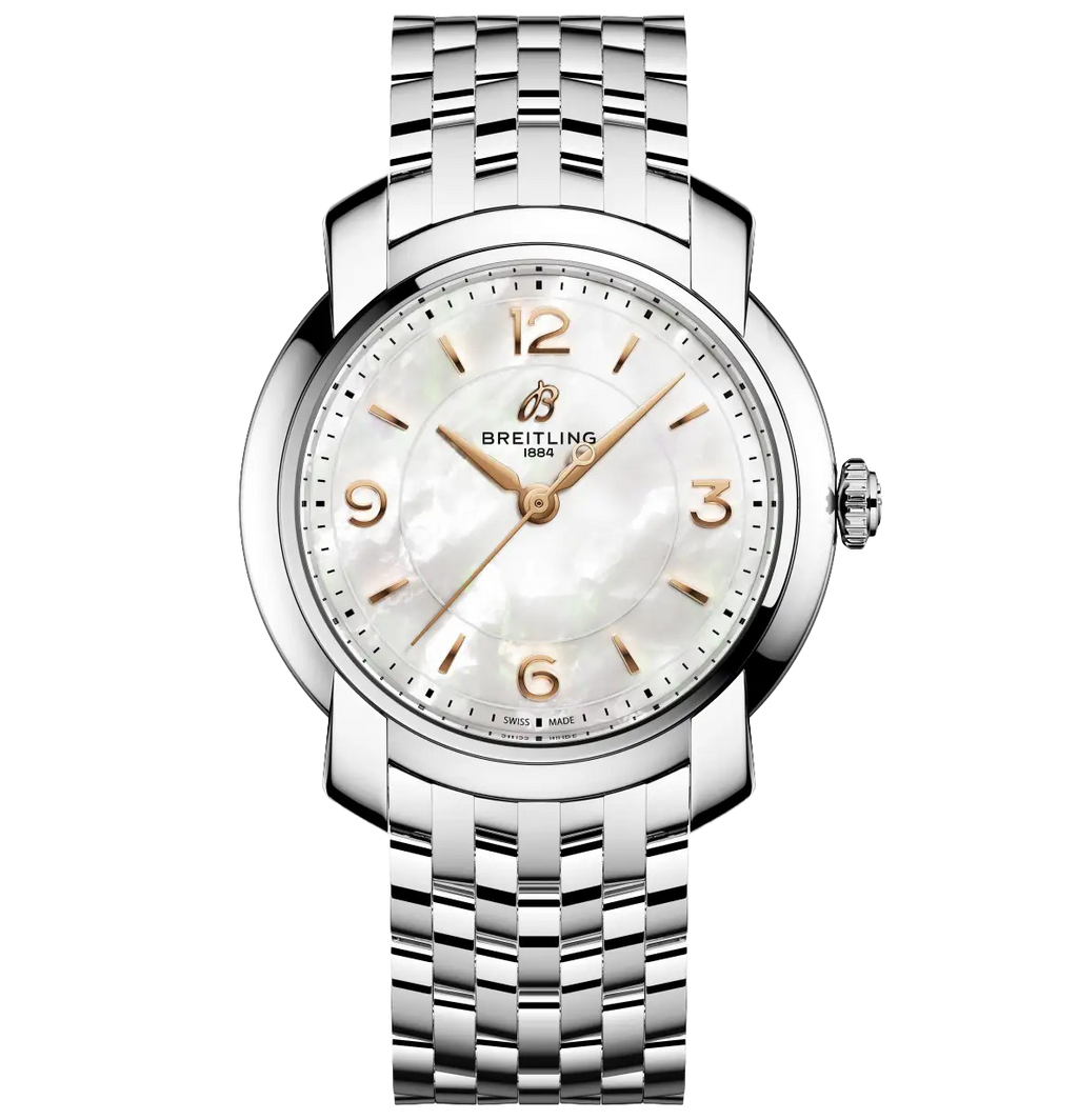 Breitling Lady Premier 32 Watch with Mother of Pearl Dial
