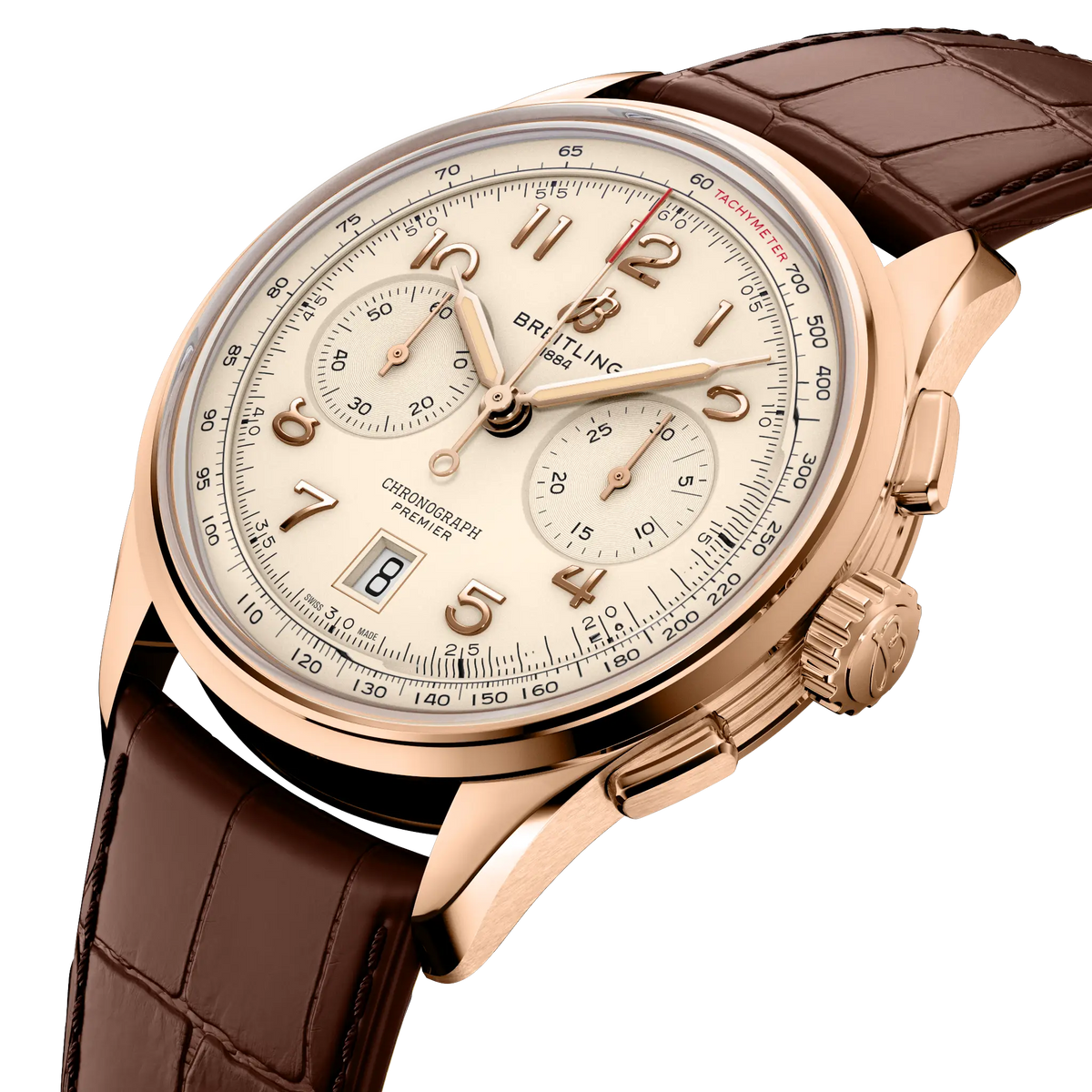 Breitling Premier B01 Chronograph 42 Watch with Cream Dial