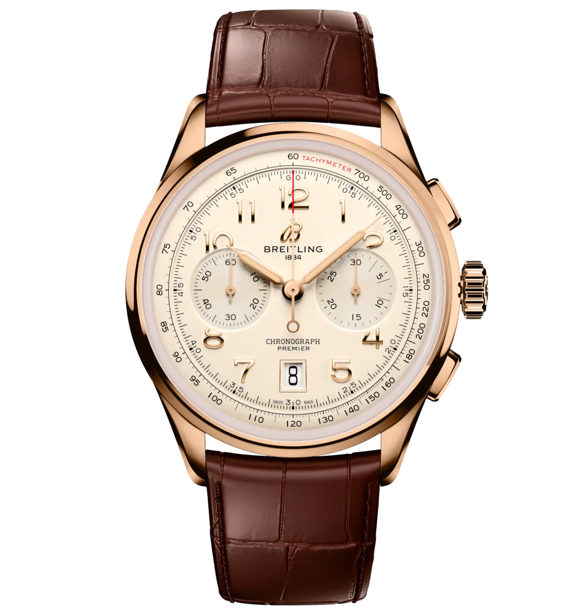 Breitling Premier B01 Chronograph 42 Watch with Cream Dial
