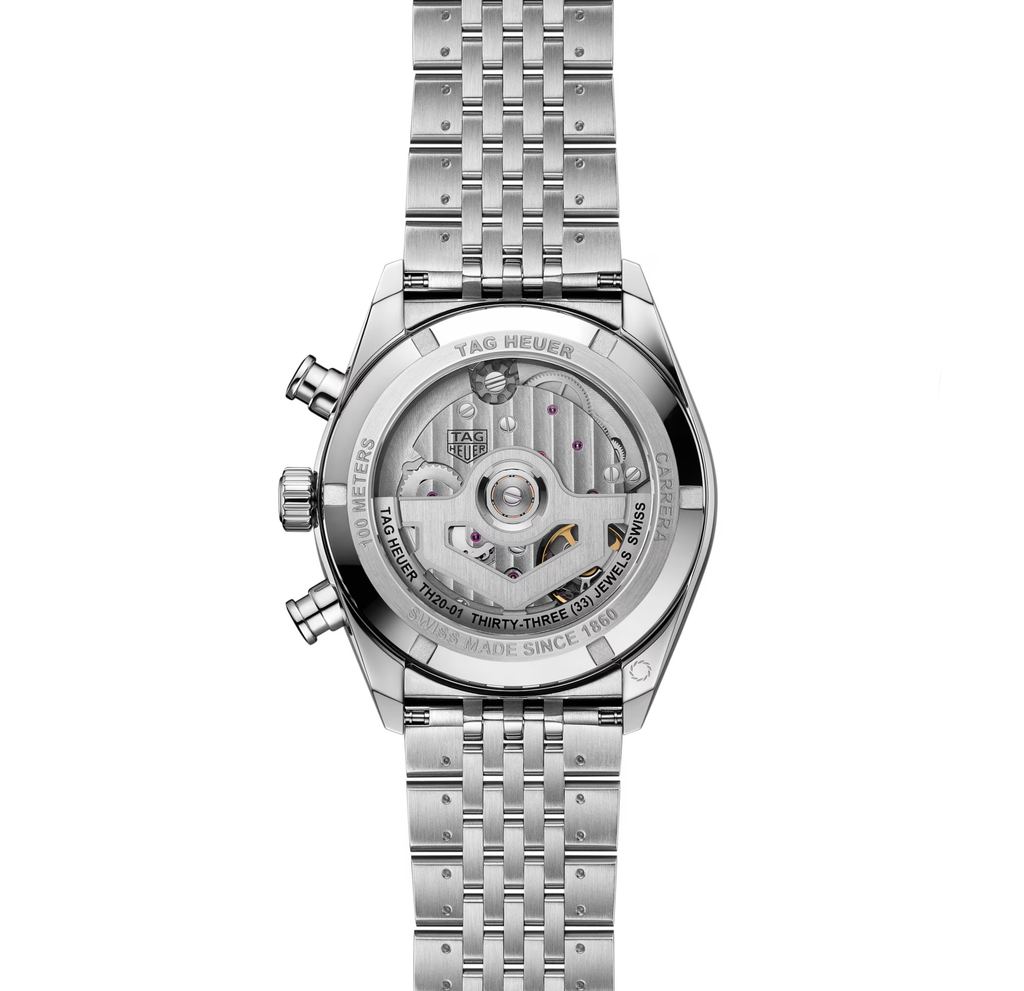 TAG Heuer Carrera Chronograph Watch with Green Dial