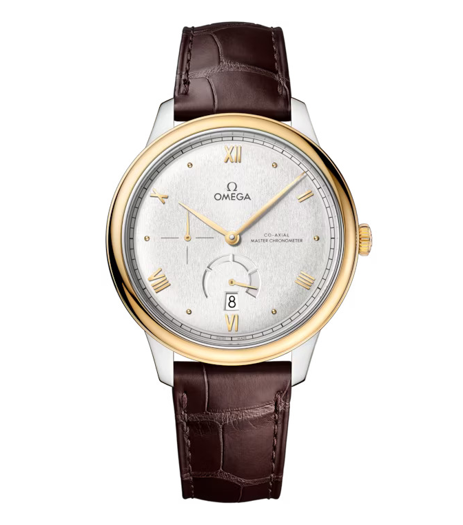OMEGA De Ville Prestige, 41mm with Brown Leather Strap