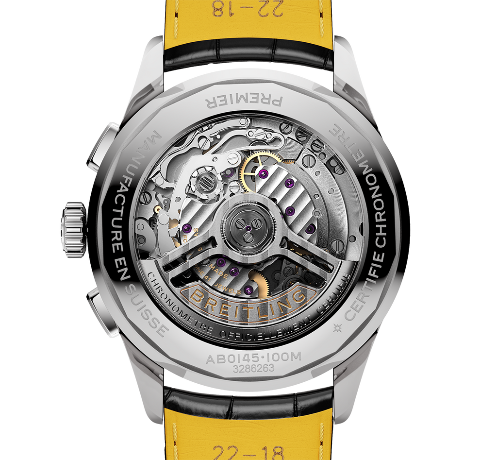 Breitling Premier B01 Chronograph 42mm Watch with Black Dial
