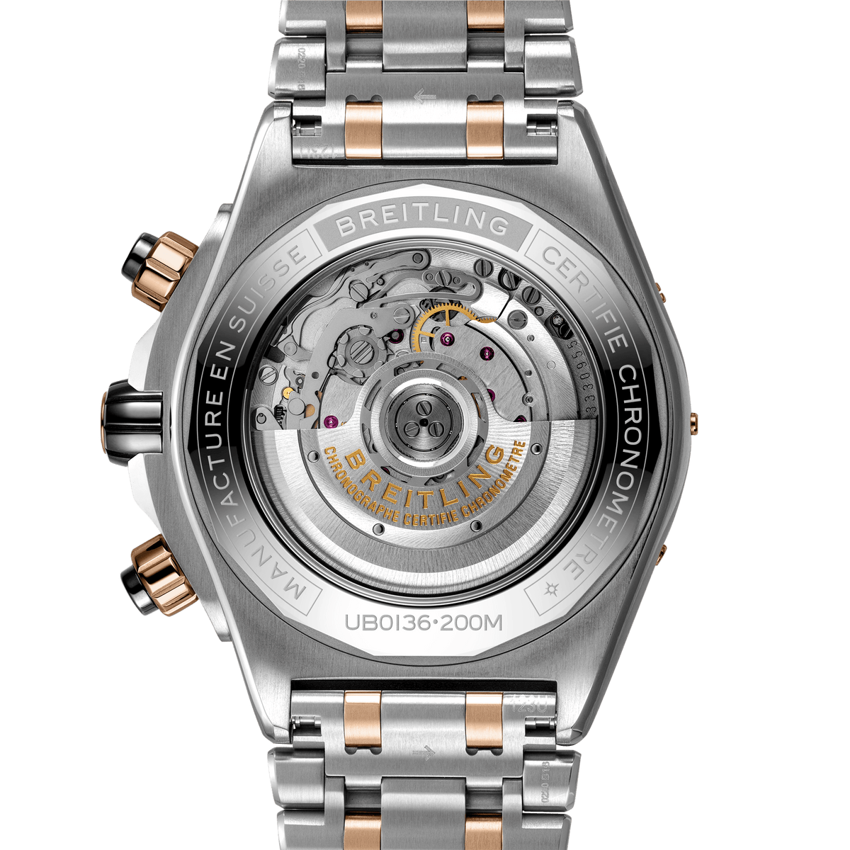 Breitling Super Chronomat B01 44 Watch with Green Dial