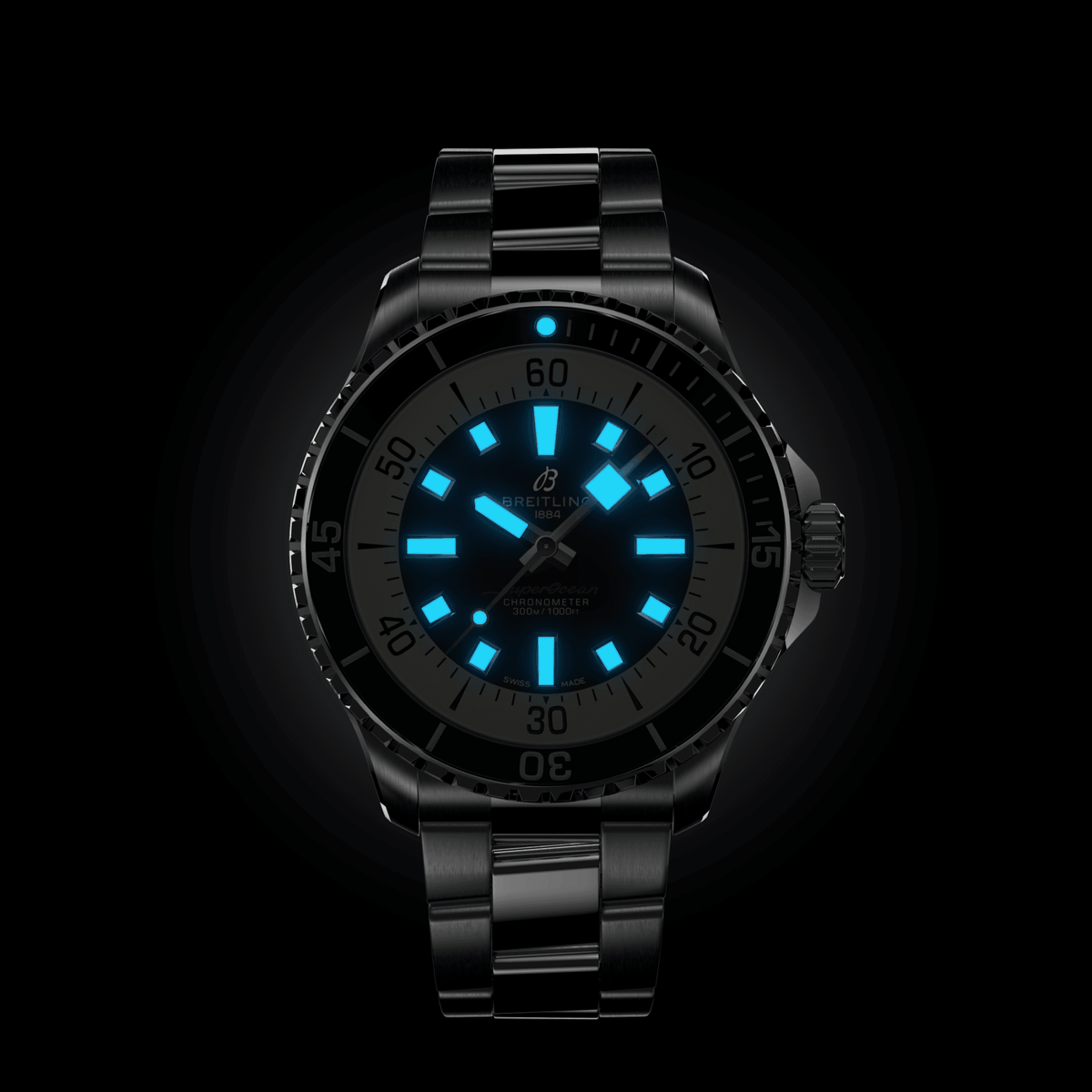 Breitling Superocean Black Watch, 44mm