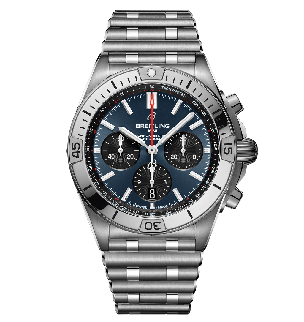 Breitling Chronomat B01 42 Steel with Blue Dial