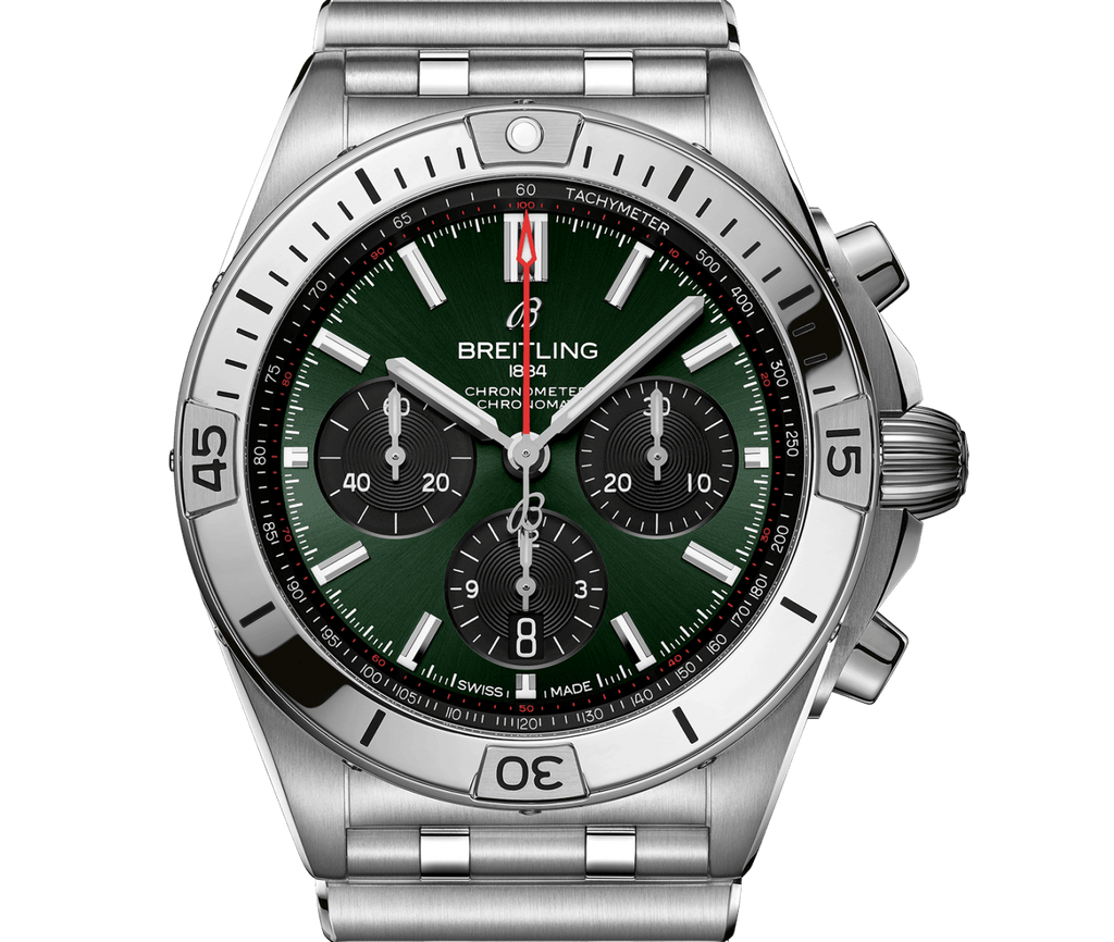 Breitling Chronomat B01 Chronograph 42 Watch with Stainless Steel Bracelet