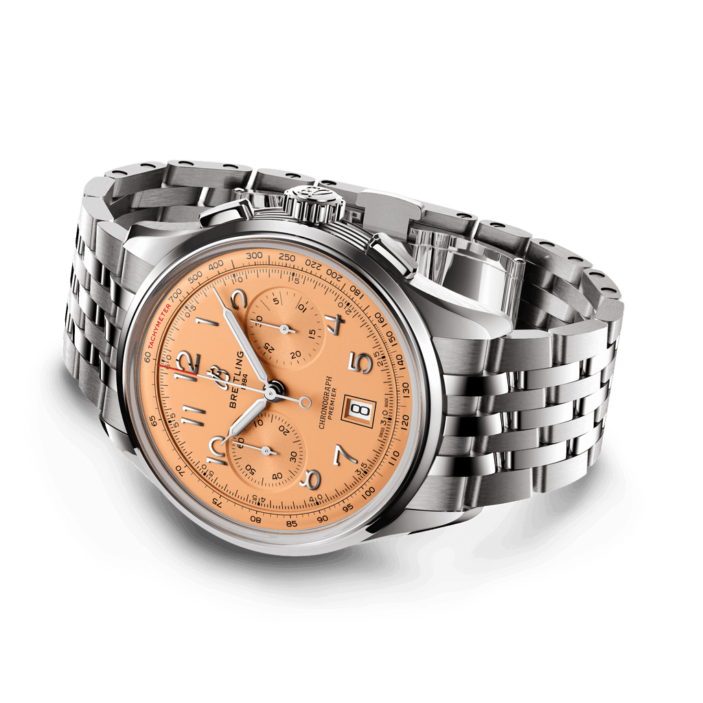 Breitling Premier B01 Chronograph 42mm Watch with Copper Dial