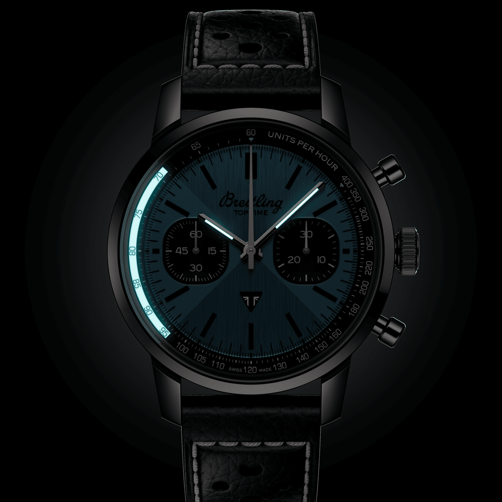 Breitling Top Time B01 Triumph Watch with Ice Blue Dial