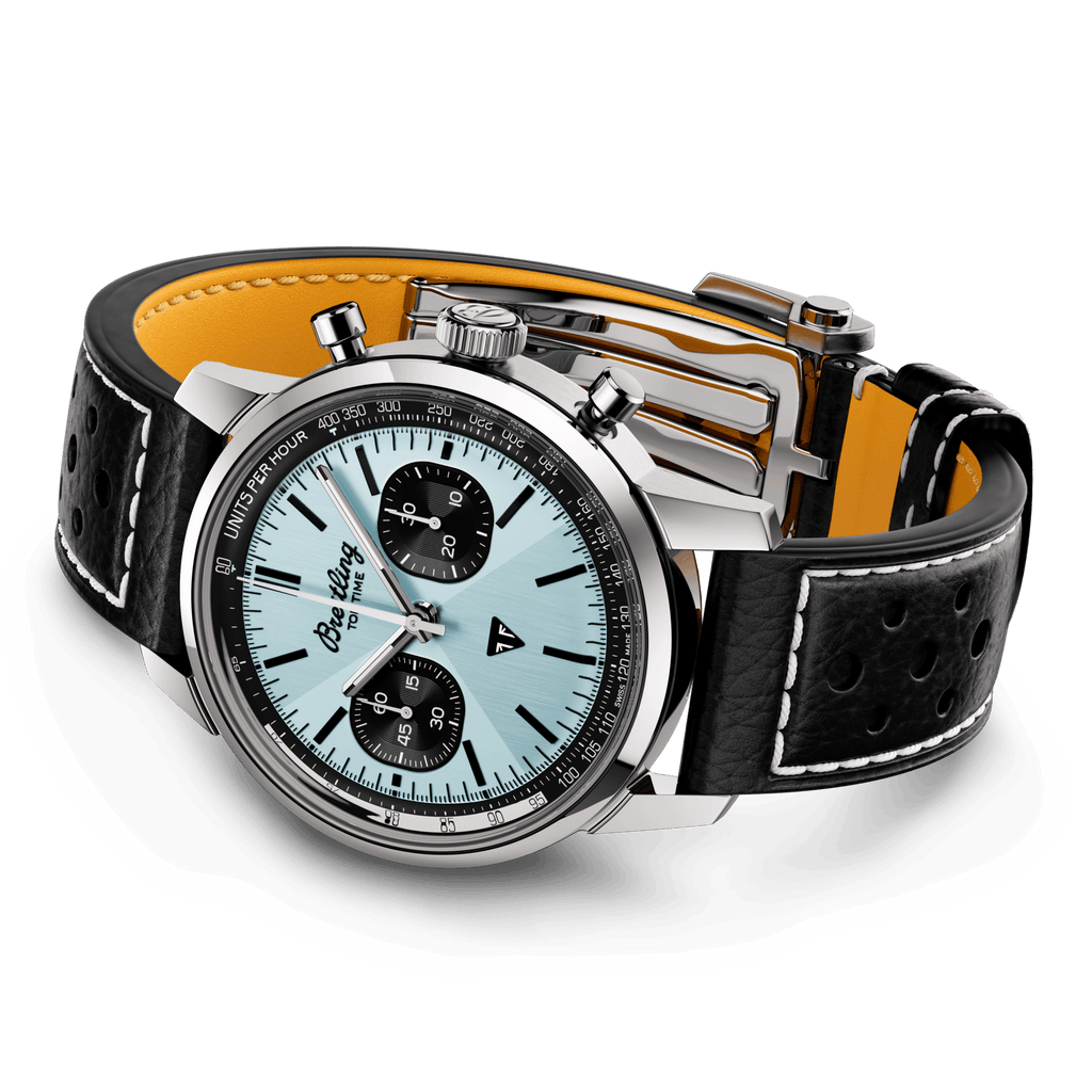 Breitling Top Time B01 Triumph Watch with Ice Blue Dial