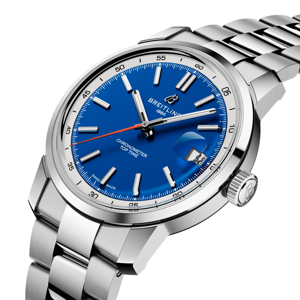 Breitling Top Time B31 38mm Watch with Blue Dial