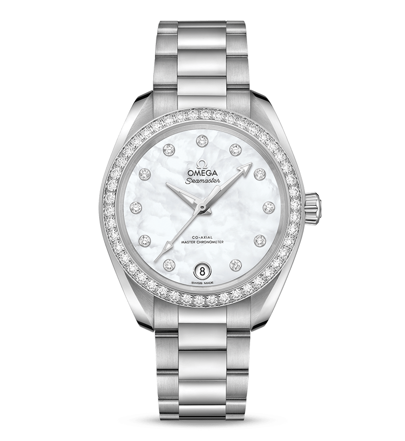 OMEGA Seamaster Aqua Terra 150m Co-Axial Master Chronometer 34mm with White Dial
