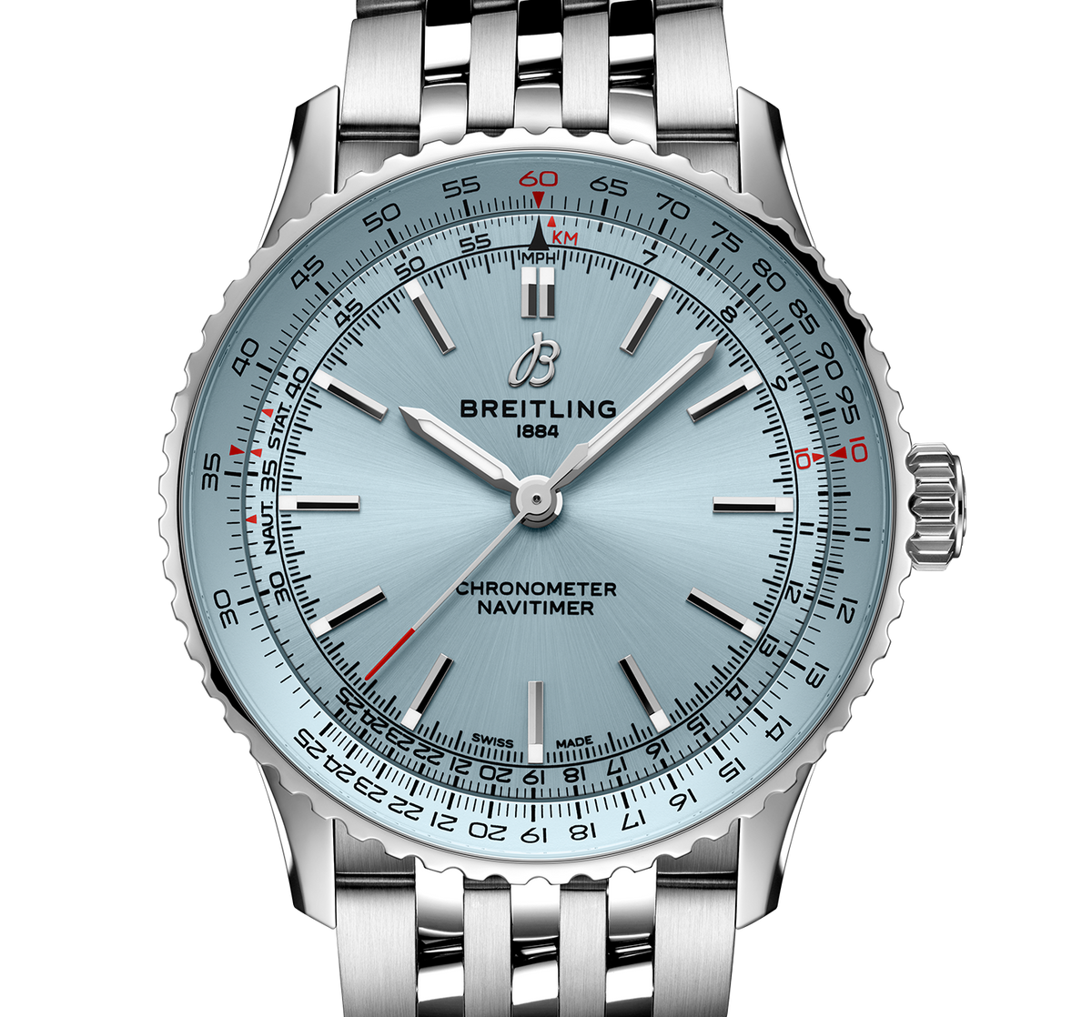 Breitling Navitimer Automatic 41 Watch with Stainless Steel Bracelet
