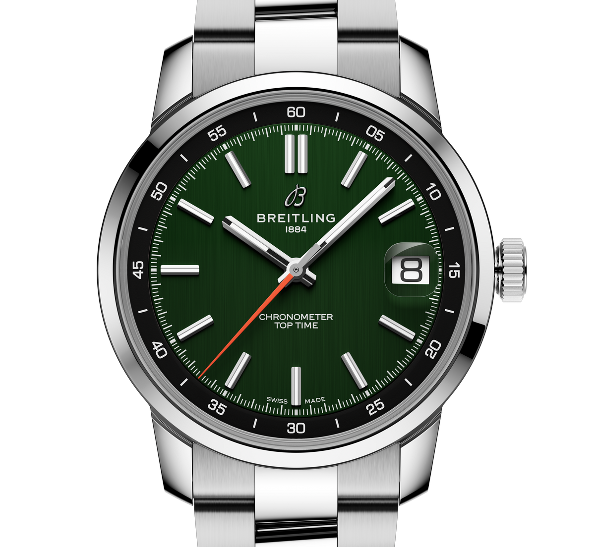 Breitling Top Time B31 38mm Watch with Dark Green Dial