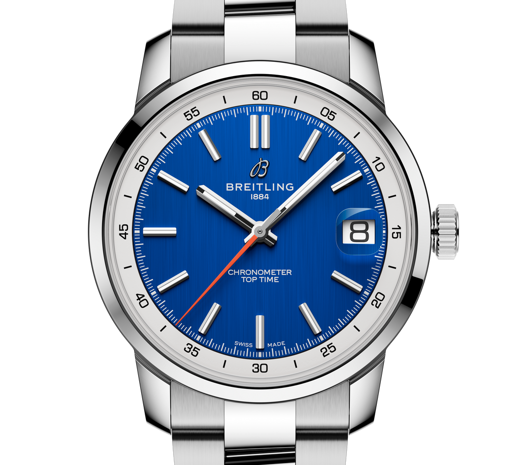 Breitling Top Time B31 38mm Watch with Blue Dial