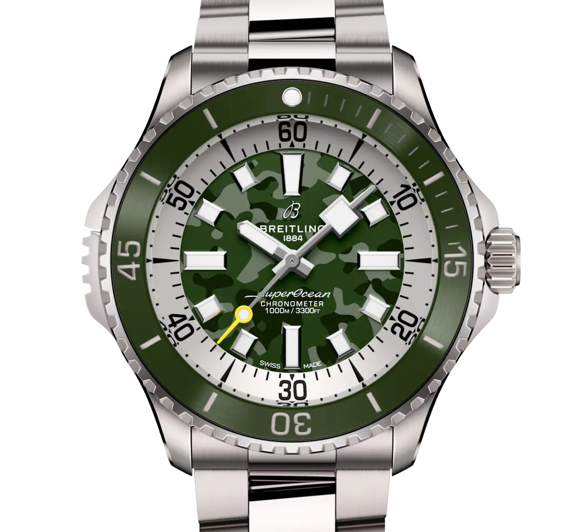 Breitling Superocean Automatic 46 Super Diver Watch with Titanium Bracelet