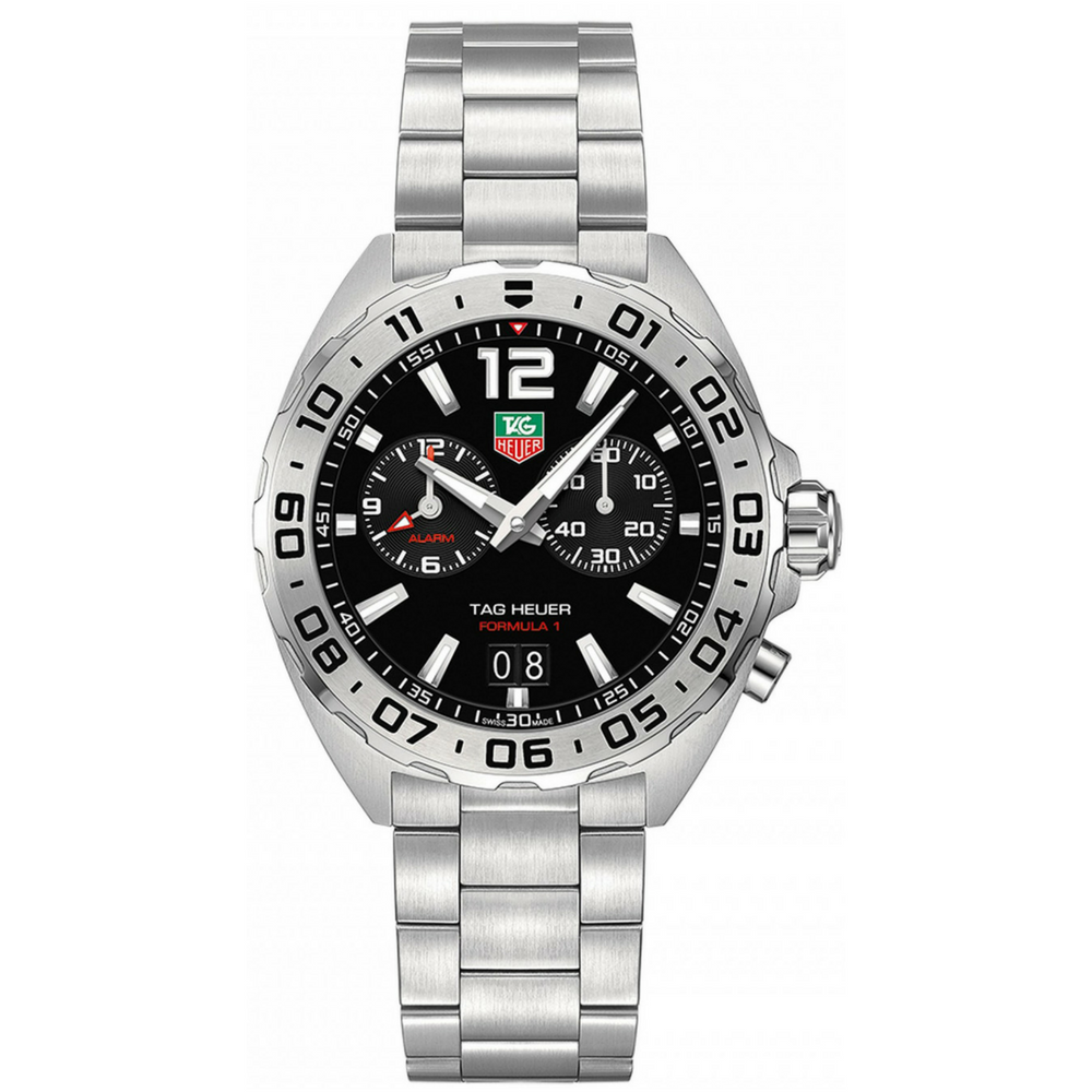 TAG Heuer Formula 1 Men's Chronograph Quartz Movement Black Dial Watch